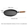 Thickened Cast Iron Skillet Non-Coating Non-Stick Pancake Pan Omelette Steak Pot, 20cm, 26cm - Image 11