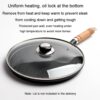 Thickened Cast Iron Skillet Non-Coating Non-Stick Pancake Pan Omelette Steak Pot, 20cm, 26cm - Image 5