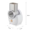 CY-661 3-in-1 Kitchen Multifunctional Roller Electric Vegetable Cutter, White Wireless Model, Green Wireless Model, White US Plug, White UK Plug, White EU Plug, Green US Plug, Green UK Plug, Green EU Plug - Image 3