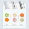 CY-661 3-in-1 Kitchen Multifunctional Roller Electric Vegetable Cutter, White Wireless Model, Green Wireless Model, White US Plug, White UK Plug, White EU Plug, Green US Plug, Green UK Plug, Green EU Plug - Image 5