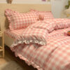 Three Piece Girl Heart Ins Princess Wind Bed - Image 10