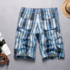 Men's Casual Plaid Beach Shorts - Image 3