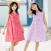 Girls' Fashionable Simple Cotton Print Skirt - Image 7