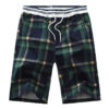 Summer Plaid Men's Casual Shorts - Image 2