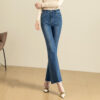Women's Micro Flared Jeans Women's Stretch - Image 4