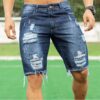 European And American Slim Fit Fashion Jeans Shorts - Image 10