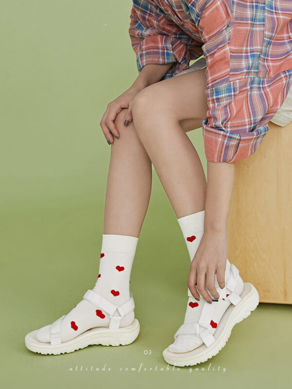 Spring And Summer Socks Trend Skateboarding Socks Cotton Stockings College Style Cotton Striped Socks