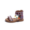 Girls' Ethnic And Foreign Style Vacation Sandals - Image 5