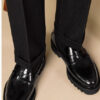 Genuine Leather Handmade Slip-on Thick Bottom Increased By Business Casual Leather Shoes - Image 2