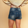 Fashion Hot Pants Ripped Stretch Jeans Shorts - Image 2