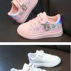 Children's Breathable Sports White Casual Shoes - Image 7