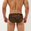 Leopard Swimming Briefs For Men - Image 2
