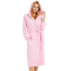 Women's Minimalist Plus-size Extended Bathrobe With Long - Image 5