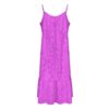 Modern Purple Suspender Sleeveless Dress - Image 2