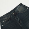 Punk Denim Shorts Men's High Street Wash - Image 10