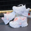 Boys 'and Girls' Comfortable Breathable Running White ' Shoes For Student - Image 4