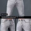 Stretch Slim Fit Elastic Ankle-length Pants Skinny Pants Spring And Summer Jeans - Image 5
