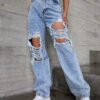 Women's Fashion Ripped Jeans - Image 3