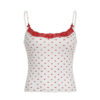 Pure Desire Fake Two-piece Floral Camisole For Women - Image 3