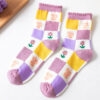 Socks Women's Tube Socks Spring And Summer Lace Floral Stockings - Image 6