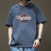 Men's Cotton Ins Round Neck Loose Top T-shirt - Image 7