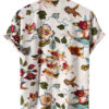 Men's Short Sleeve Floral Shirt Beach Shirt - Image 7