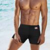 Black Swimming Trunks USA For Men - Image 3