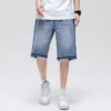 Versatile Casual Fashion Denim Shorts - Image 4