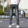 Summer Thin Jeans Men's Slim-fit Straight Trousers - Image 6