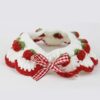 Adorable Strawberry Pattern Cat Collar With Breakaway Buckle And Cute Bow Tie For Kitten And Some Puppies - Image 4