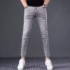 Stretch Slim Fit Elastic Ankle-length Pants Skinny Pants Spring And Summer Jeans - Image 3