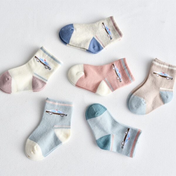 Children's Tube Socks Boy Baby Warm Cartoon