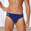 Blue Men's Swim Briefs With Finland's Flag - Image 4