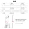 Modern Purple Suspender Sleeveless Dress - Image 4