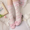 Cherry Blossom Series Spring Cute Girly Cotton Socks - Image 2