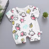 Cartoon Summer Baby Short Sleeve Romper - Image 5