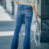 Temperament Slender Flared Women's Jeans - Image 4