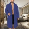 Blue Dragon Blue Bathrobe Men - Image 2