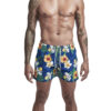 Men's Printed Three-Point Beach Shorts - Image 2