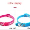Cartoon Printed Cat Collar With Bell - Image 7