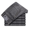 Men's Straight Stretch Casual Jeans - Image 2