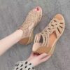 Ladies Soft Sandals Roman Shoes - Image 6