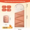 Outdoor Camping Travel Thickened Cold Protection Warm Sleeping Bag - Image 5