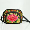 Ethnic style embroidered linen tassel bag - Image 5