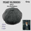 Wool Newsboy Caps Men Herringbone Flat Caps Gatsby - Image 4
