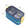 Stainless Steel Insulated Lunch Box Office Worker Separable Multi-layer Lunch Box - Image 9