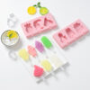 Siamese Ice Cream Mold With Lid Silicone Ice Cream Stick Ice Mold - Image 6