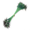 20PCS Anti Bite Steel Fishing Line Steel Wire Leader With Swivel Fishing Accessory Lead Core Leash Fishing Wire 15CM-50CM - Image 3