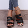 Women's Sandals High-Heeled Thick Heels Plus Size Women's Sandals - Image 3
