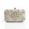 Women's Hand Sewn Rhinestone Chain Evening Bag - Image 2